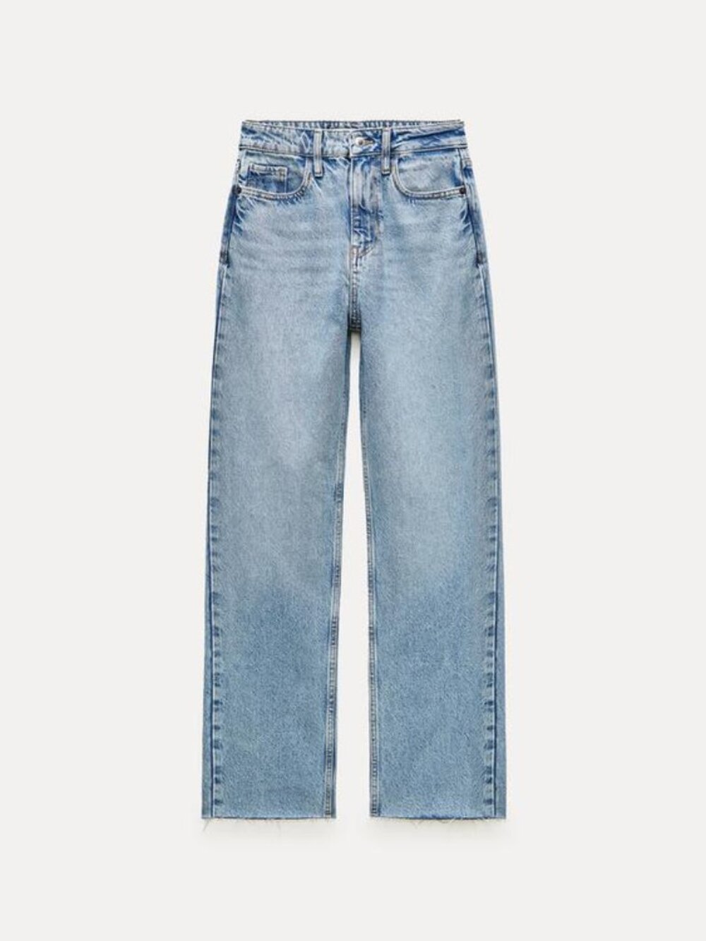 Zara - HIGH RISE Z1975 STRAIGHT LEG JEANS